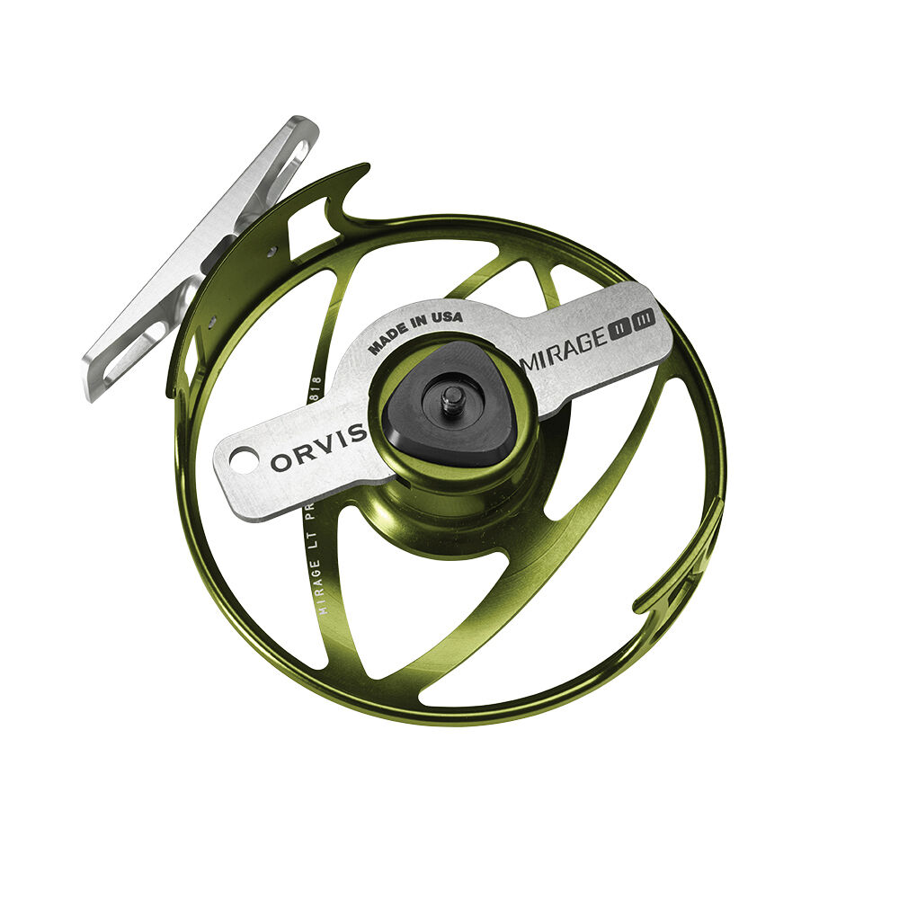Orvis Mirage LT 1 -kela oliivinvihreällä kärjellä (1-3 siiman vahvuus)