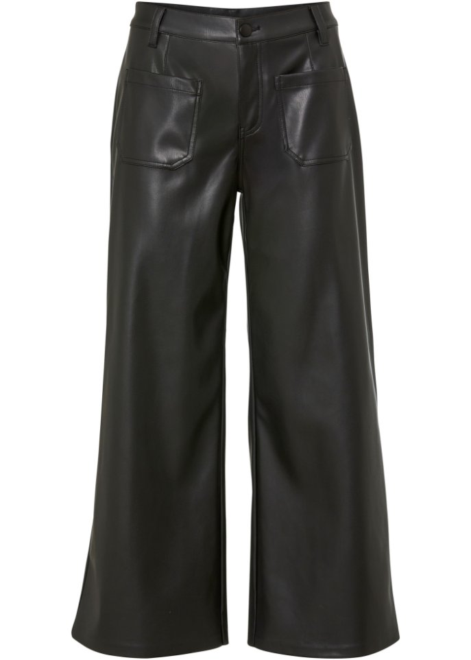 Lederimitat-Culotte