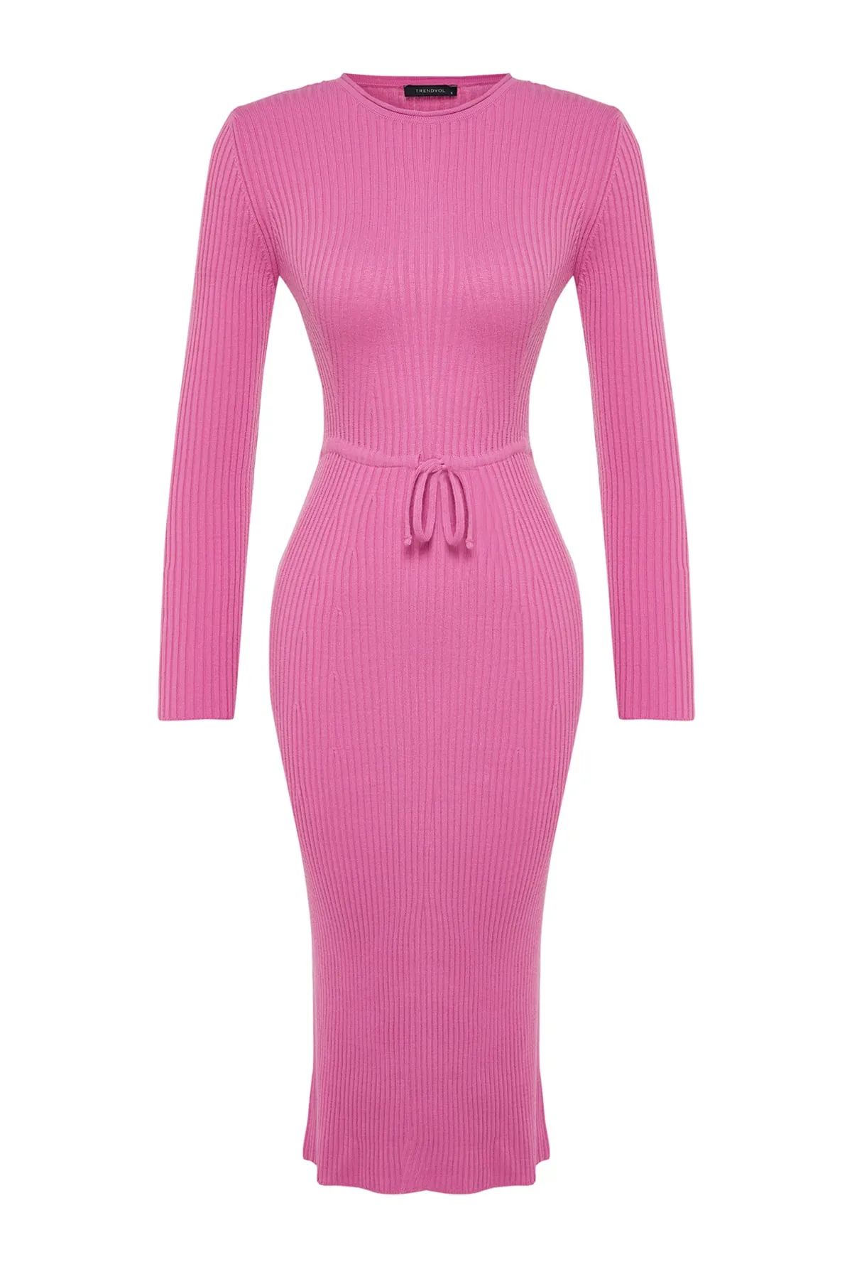 Trendyol Collection  Rosa Midi-Strickkleid TWOAW23EL00535