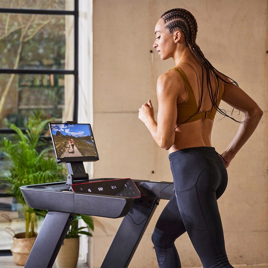 adidas Performance Laufband T-23, mit Höchstgeschwindigkeit 20 km/h und 15 Steigungsstufen