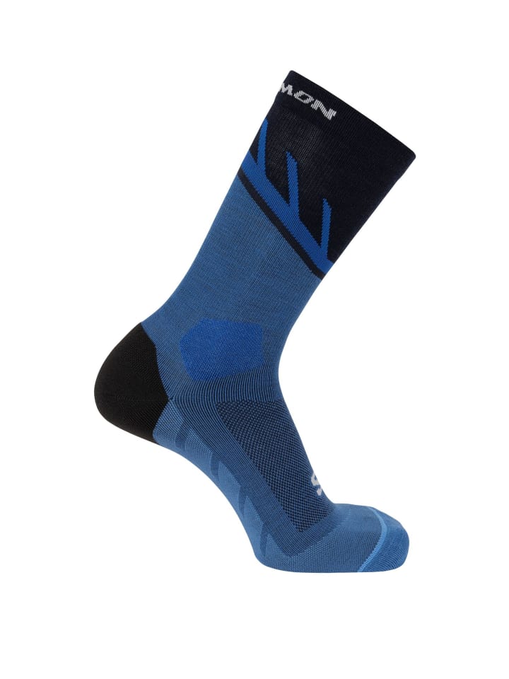 SALOMON Laufsocken running SPEEDCROSS 1er Pack running in Nautical Blue/Black günstig kaufen 42-44