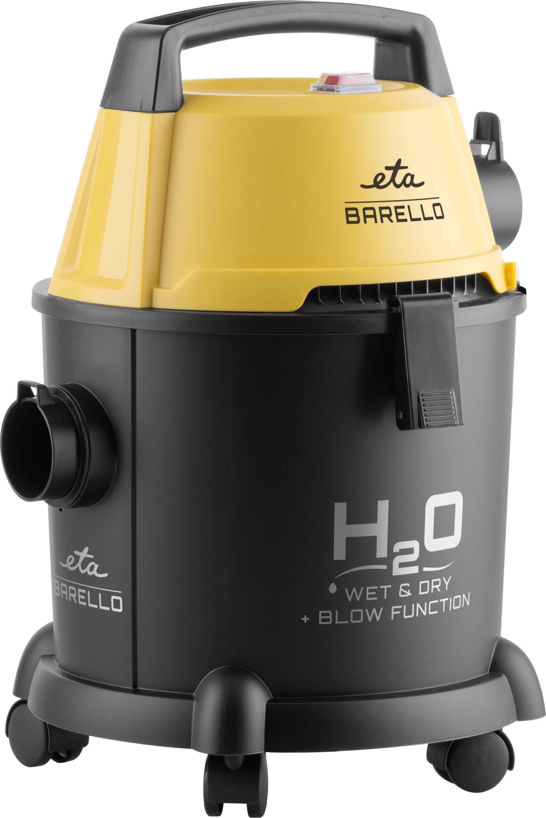 eta Nass-Trocken-Sauger BARELLO ETA422290000, 1400 W, beutellos, Staubbeutelvolumen 2,5 l, HEPA Filter, Aktionsradius bis zu 8 m