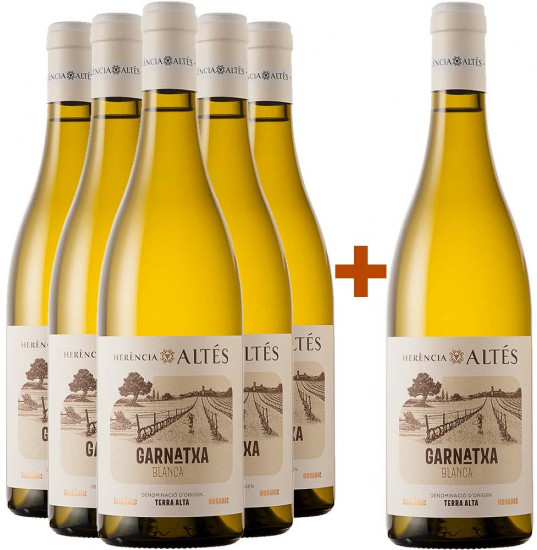 5+1 Paket Garnatxa Blanca - Herència Altés - Bodegas Valdaya