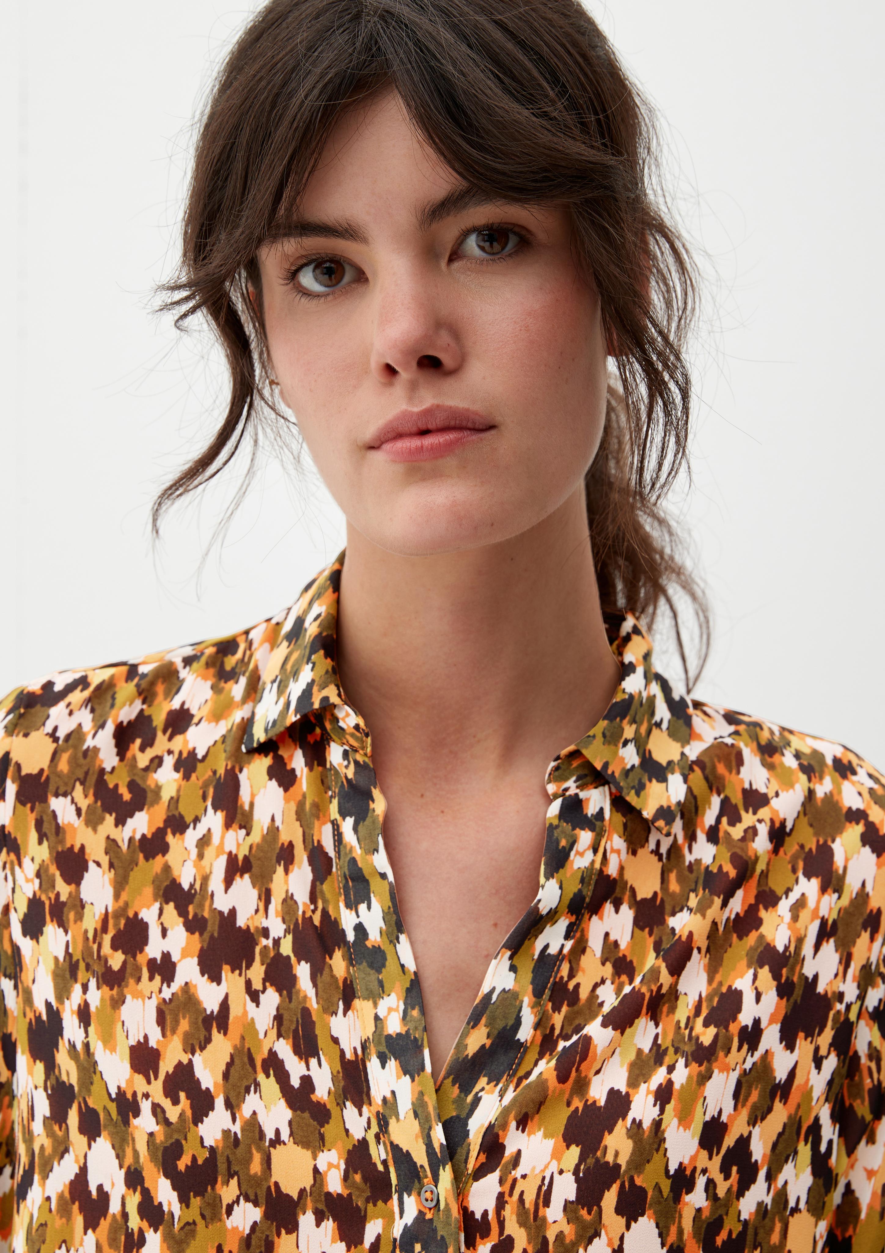 Bluse mit Crêpestruktur  2120679-77A0