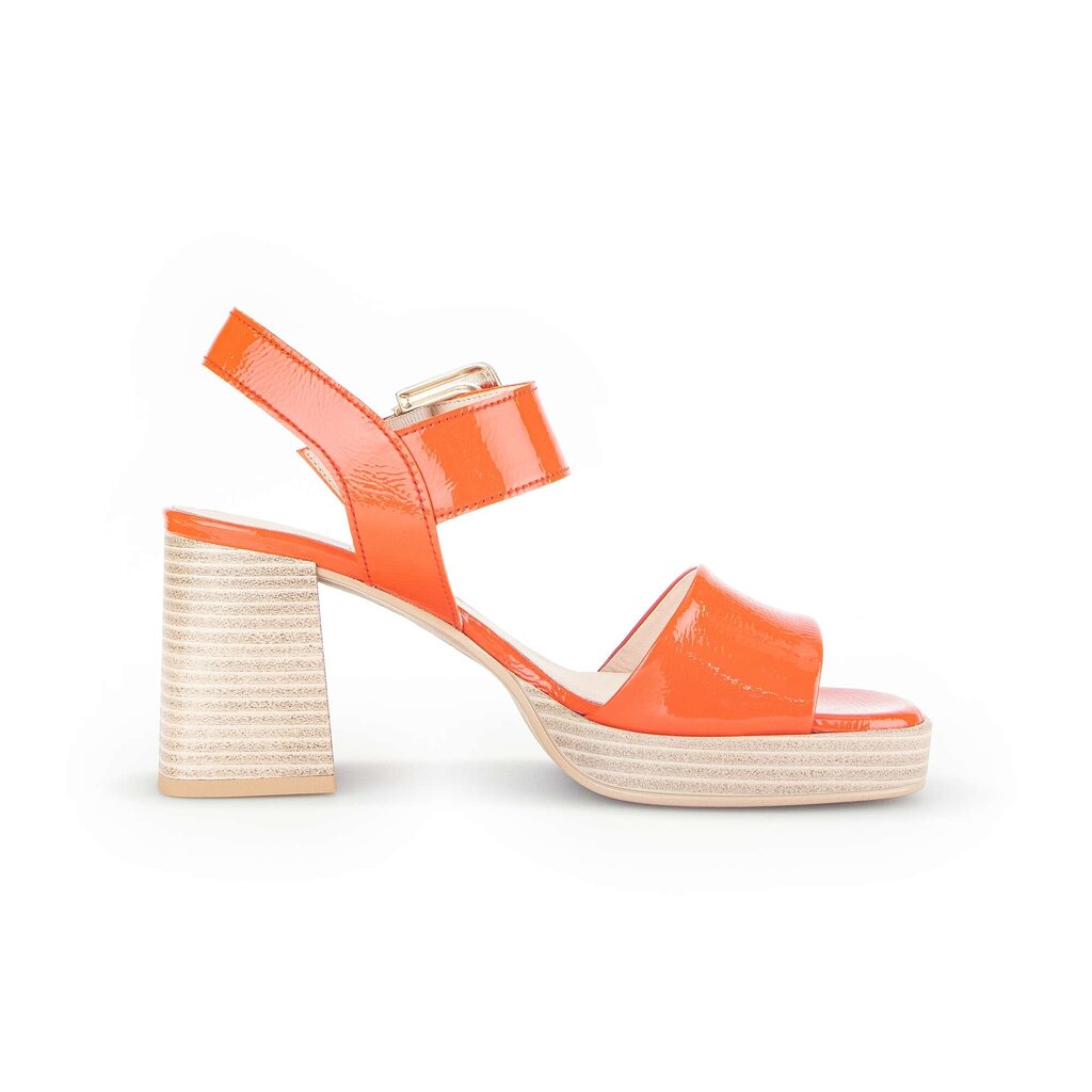 Gabor fashion Plateau Sandale orange
