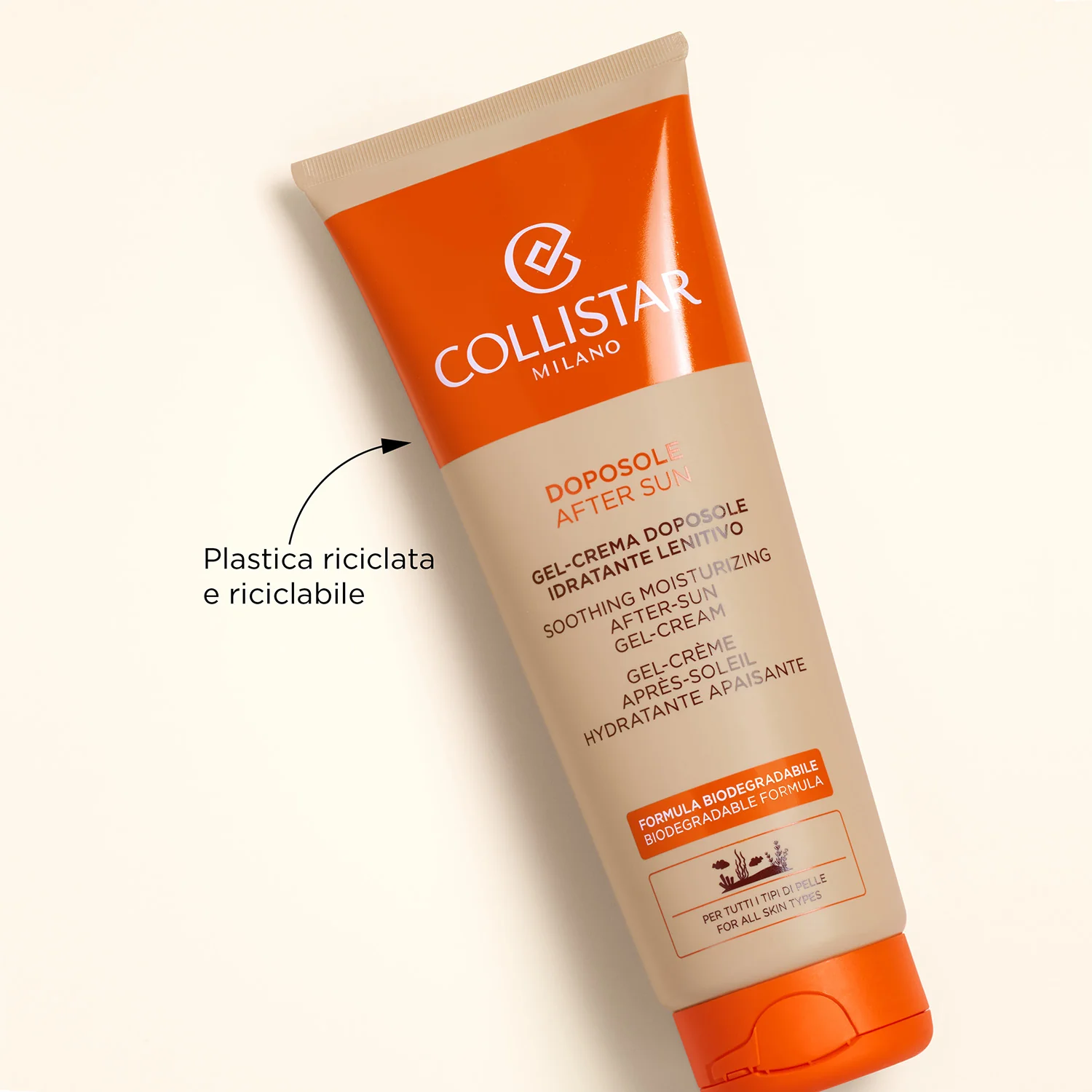 Återfuktande och lugnande After-Sun Gel-Cream - After-Sun Body Gel, After-Sun Body Cream, After-Sun Face Cream