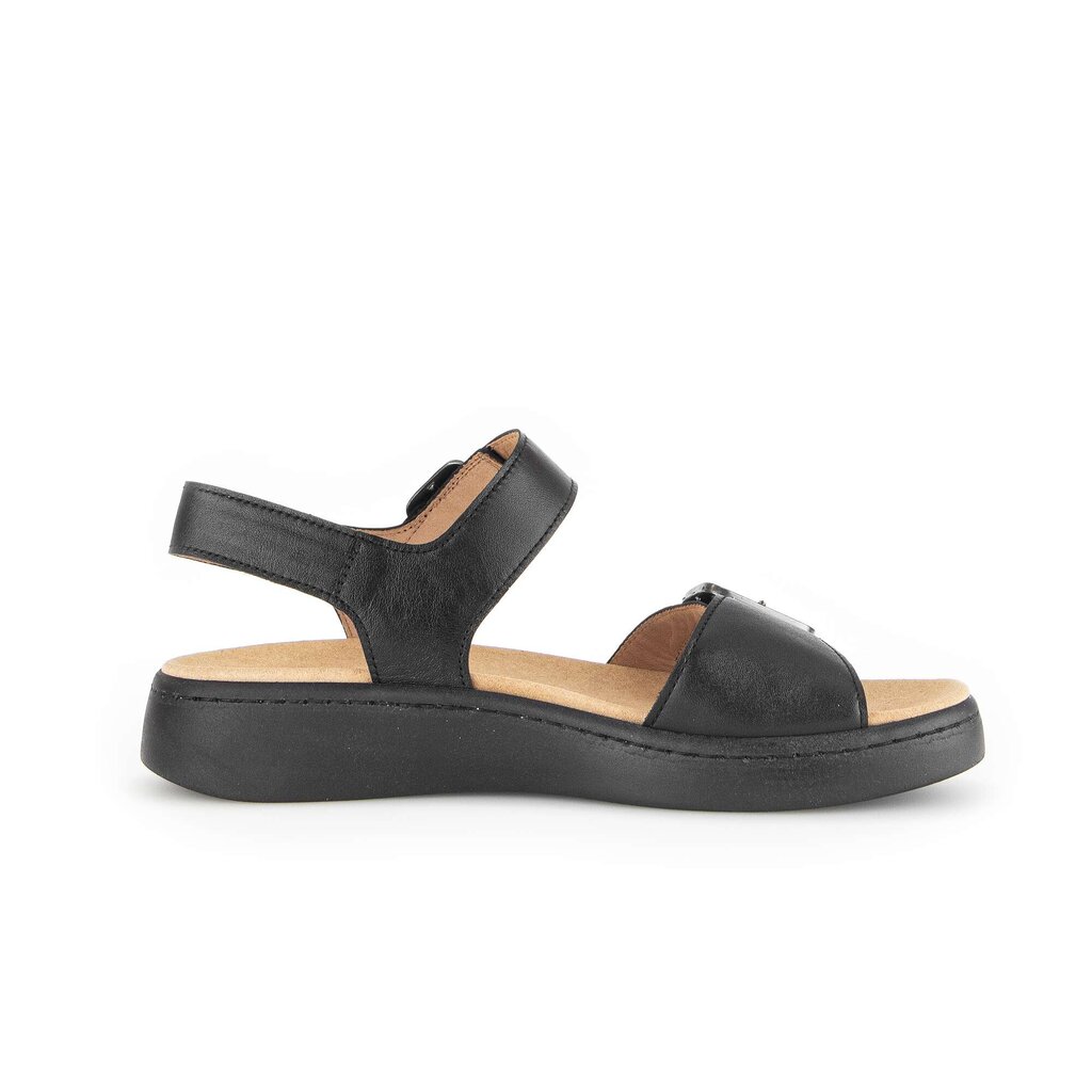 Gabor fashion Plateau Sandale schwarz