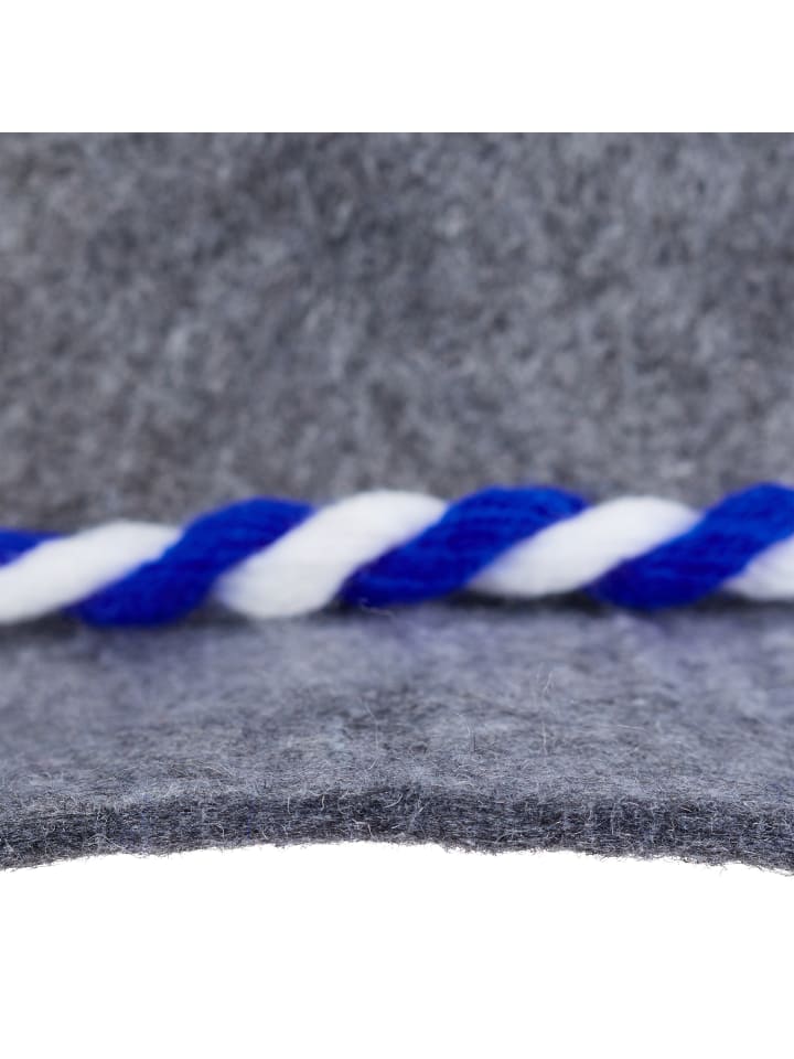 relaxdays 5 x Seppelhut in Grau / Blau günstig kaufen onesize