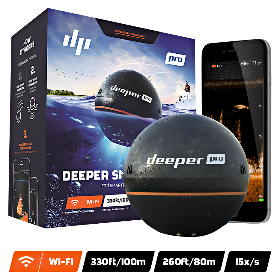 Deeper Fishfinder Smart Sonar Pro