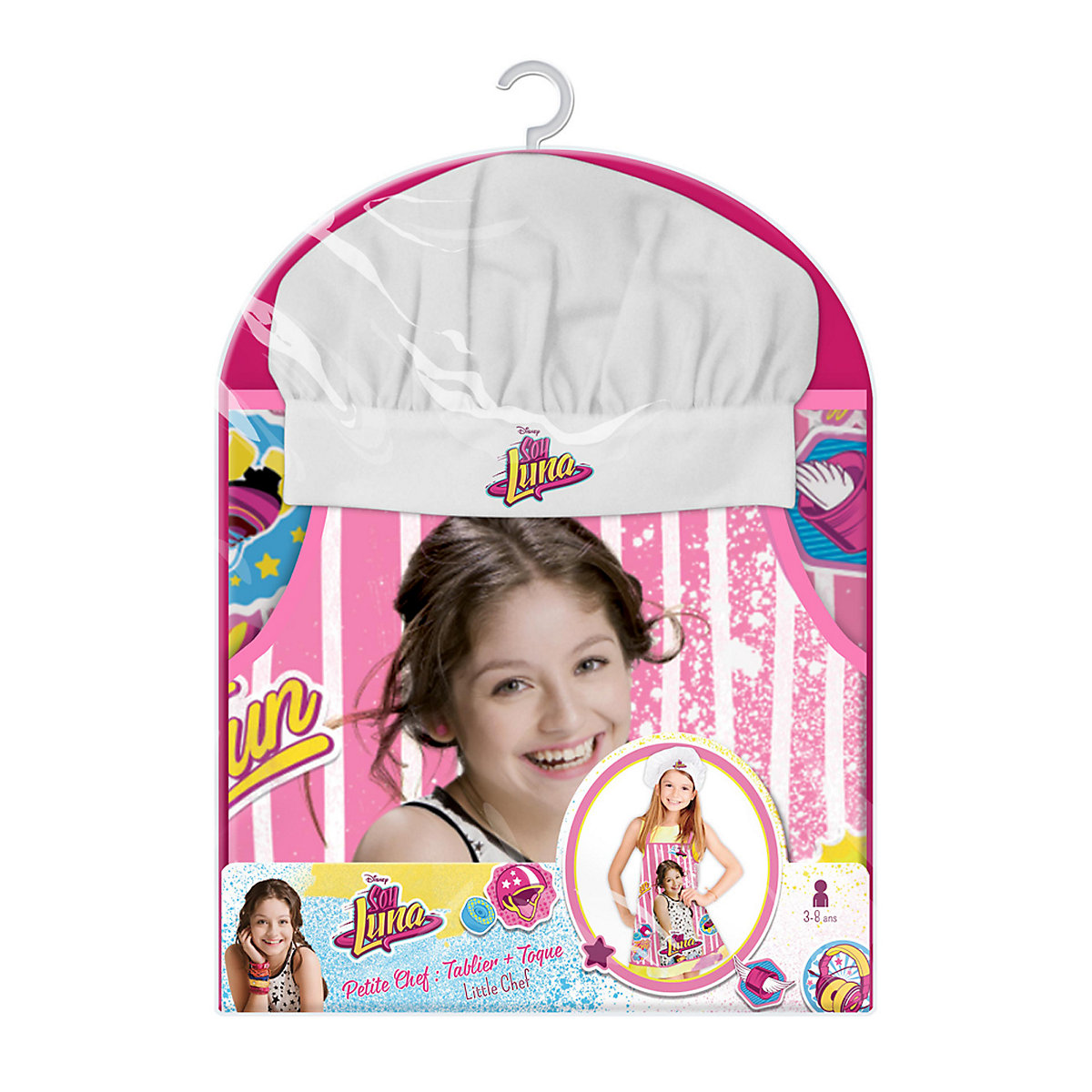 Soy Luna Chefkoch Set 2 tlg. Kochschürze Kochmütze