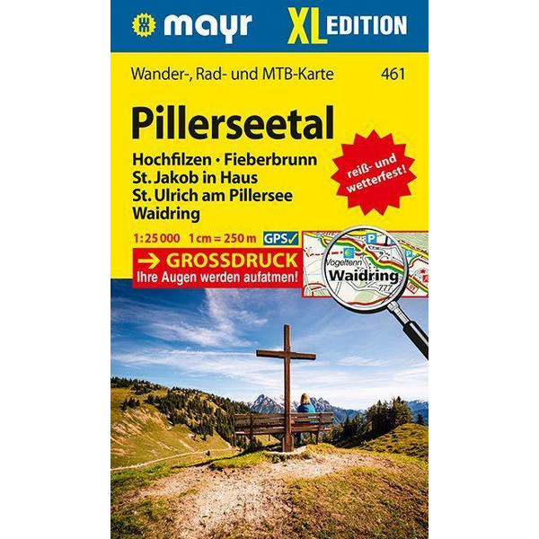 PILLERSEETAL XL 1:25 000 - Wanderkarte
