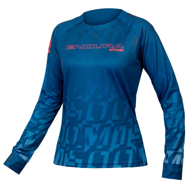 Endura - Women's MT500 Print T-Shirt LTD Langarm - Radtrikot