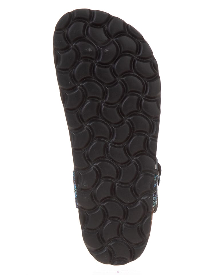 BIO PINGÜIN Sandalen in Schwarz/ Bunt günstig kaufen