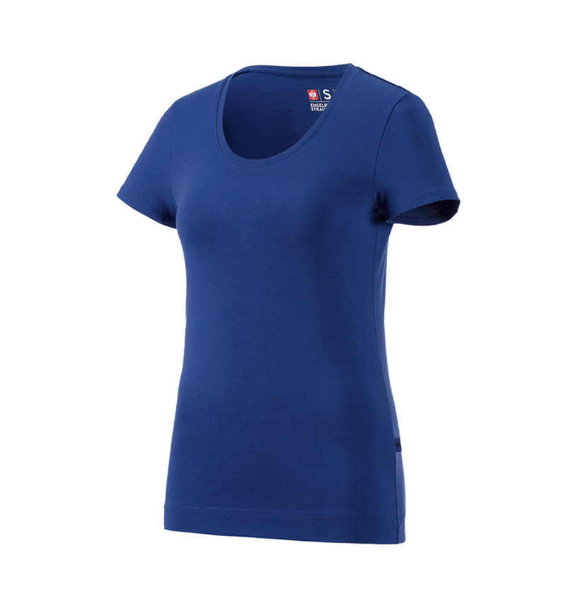 e.s. T-Shirt cotton stretch, Damen