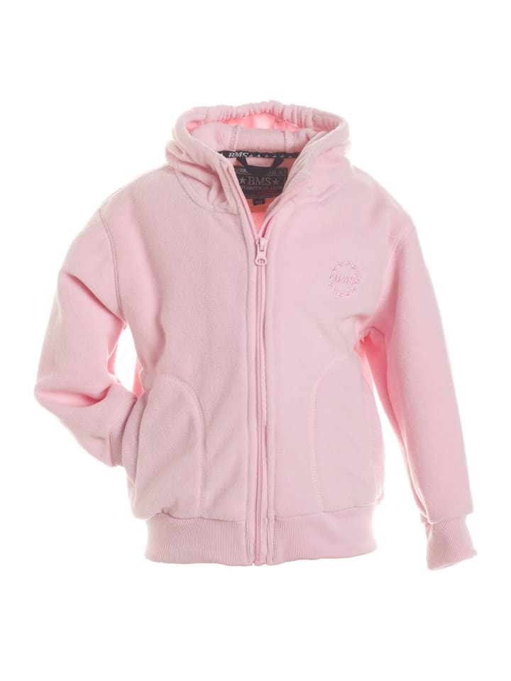 BMS Kinder Fleecejacke/Fleecepullover in Rosa günstig kaufen