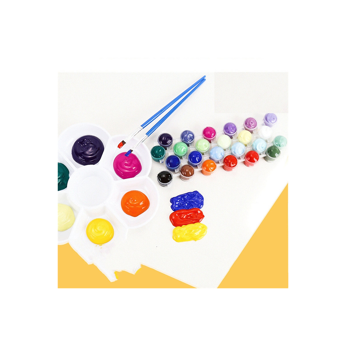 DIY handgemaltes gefülltes digitales Ölgemälde Handkoloriertes Sonnenblumenkunst-Hängebild zum Ausmalen Materialsets