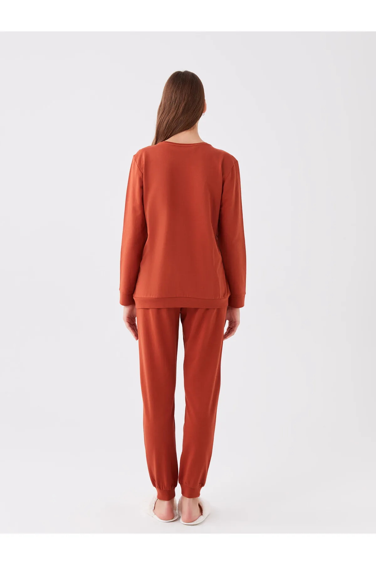 LC Waikiki  Pyjama set - Orange - Unifarben
