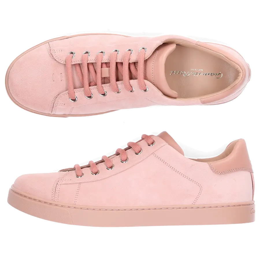 Gianvito Rossi - Sneaker low LOW TOP Veloursleder - pink