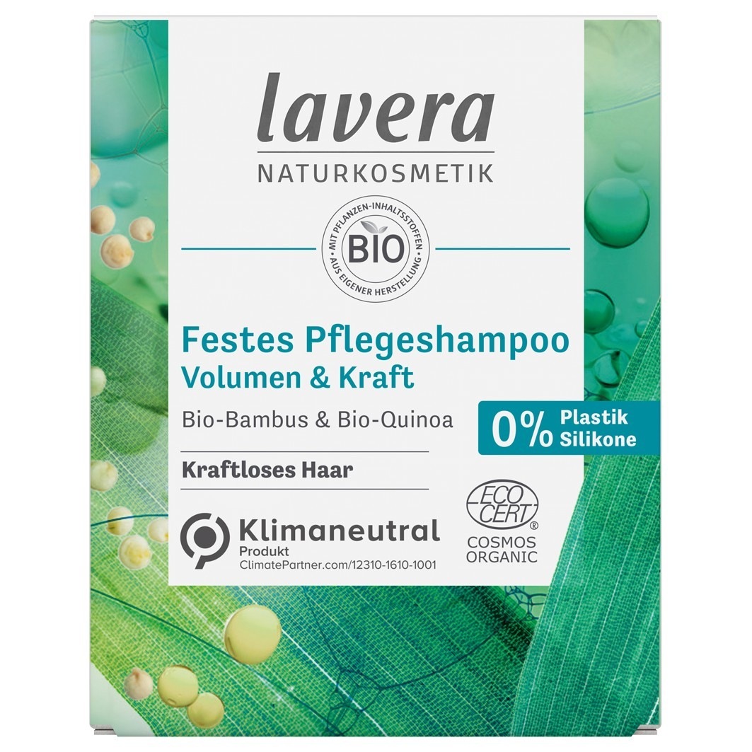 Festes Pflegeshampoo Volumen & Kraft