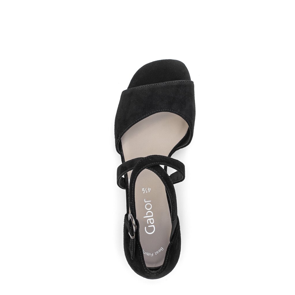 Gabor fashion Riemchensandale schwarz