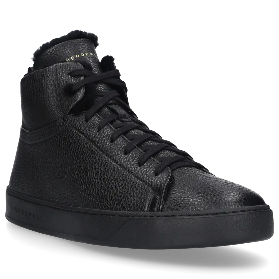 Henderson - Sneaker high IGOR Kalbsleder - schwarz