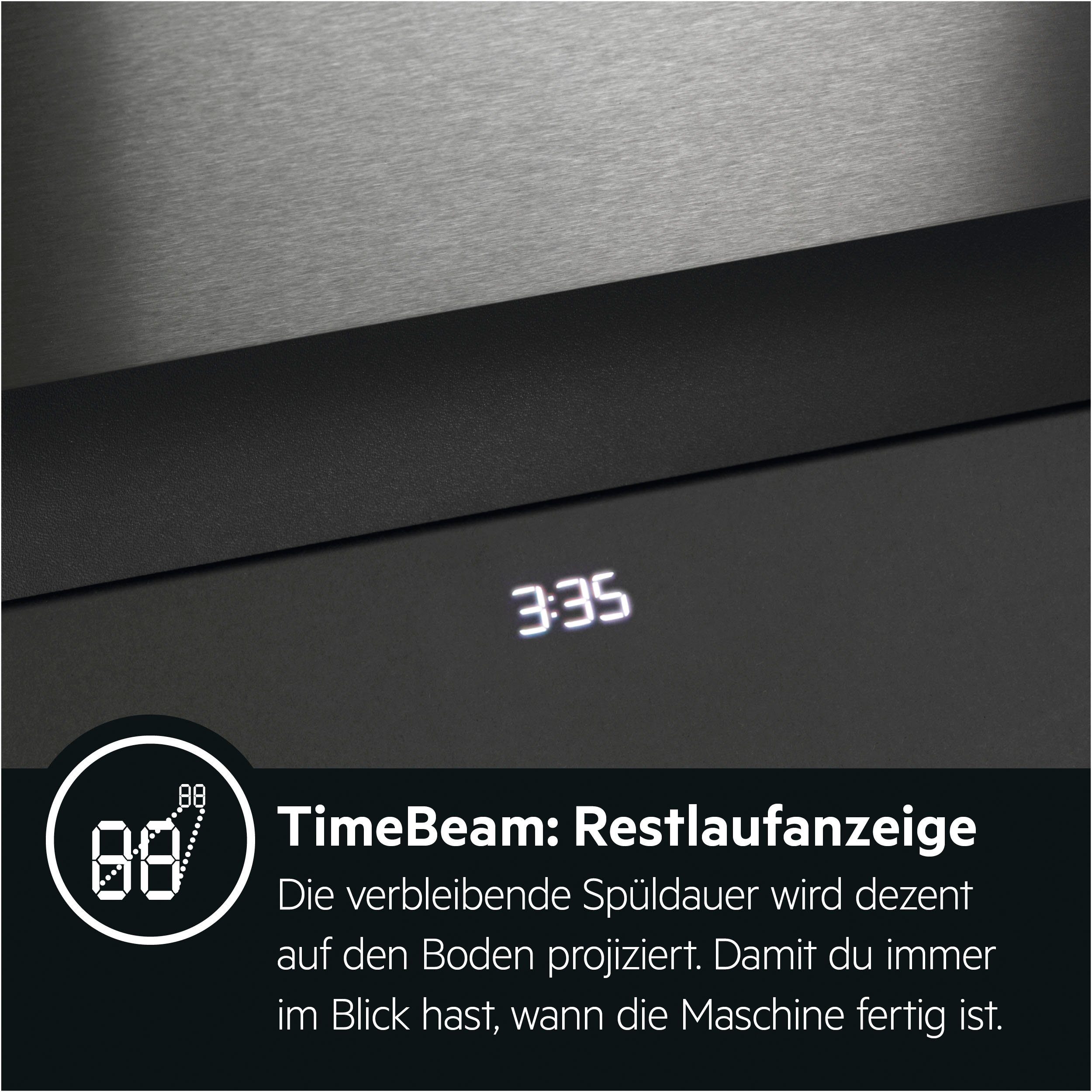AEG vollintegrierbarer Geschirrspüler, FSE75757P 911438477, 14 Maßgedecke