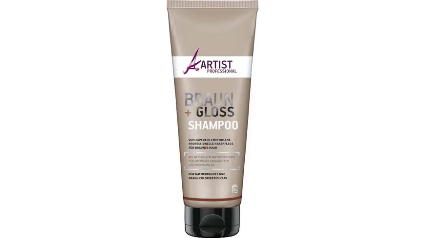 ARTIST Professional Shampoo Braun+Gloss 250 ml