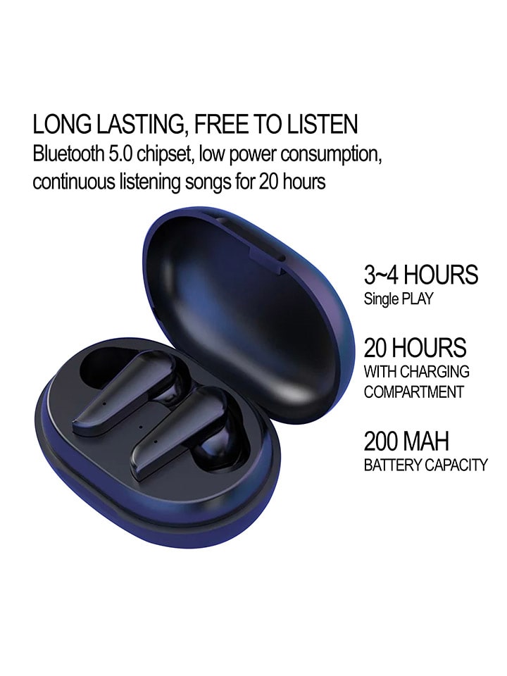 SmartCase Bluetooh-In-Ear Kopfhörer in Schwarz günstig kaufen onesize