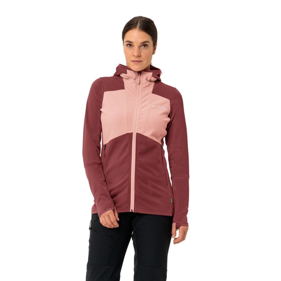 Monviso Grid Fleece Jacke Damen