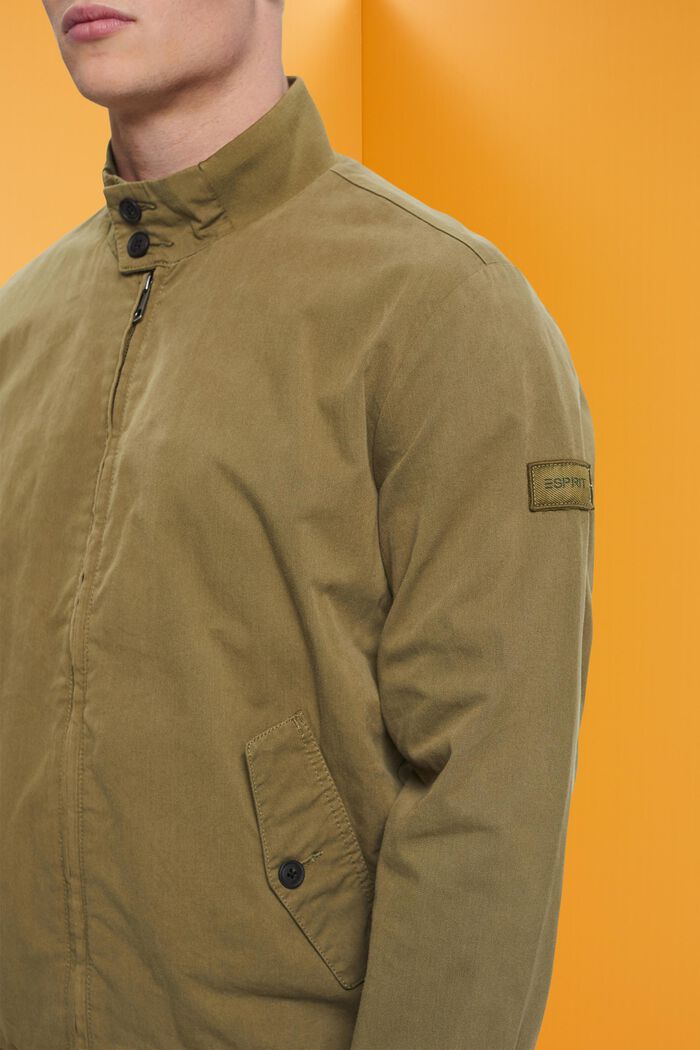 Bomberjacke mit Stehkragen
