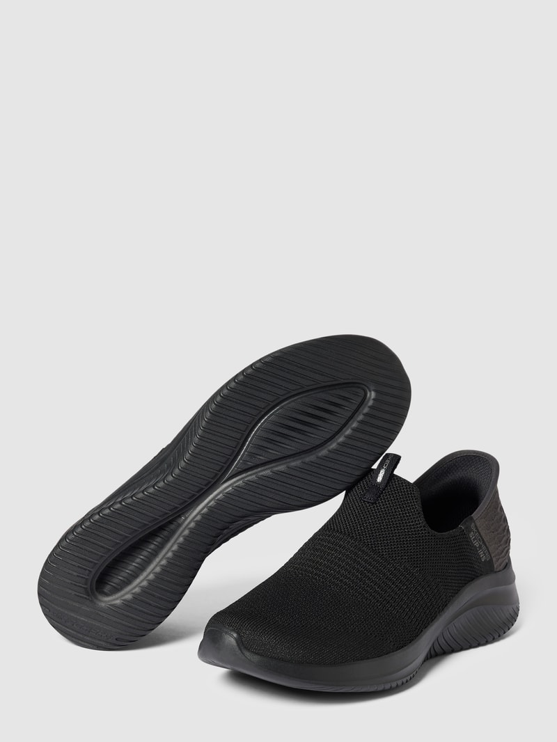 Sneaker mit Label-Details Modell 'ULTRA FLEX' in schwarz