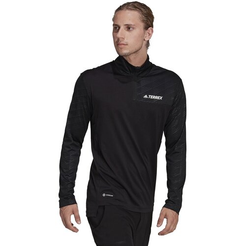 HERREN SHIRT MT HALF ZI LS