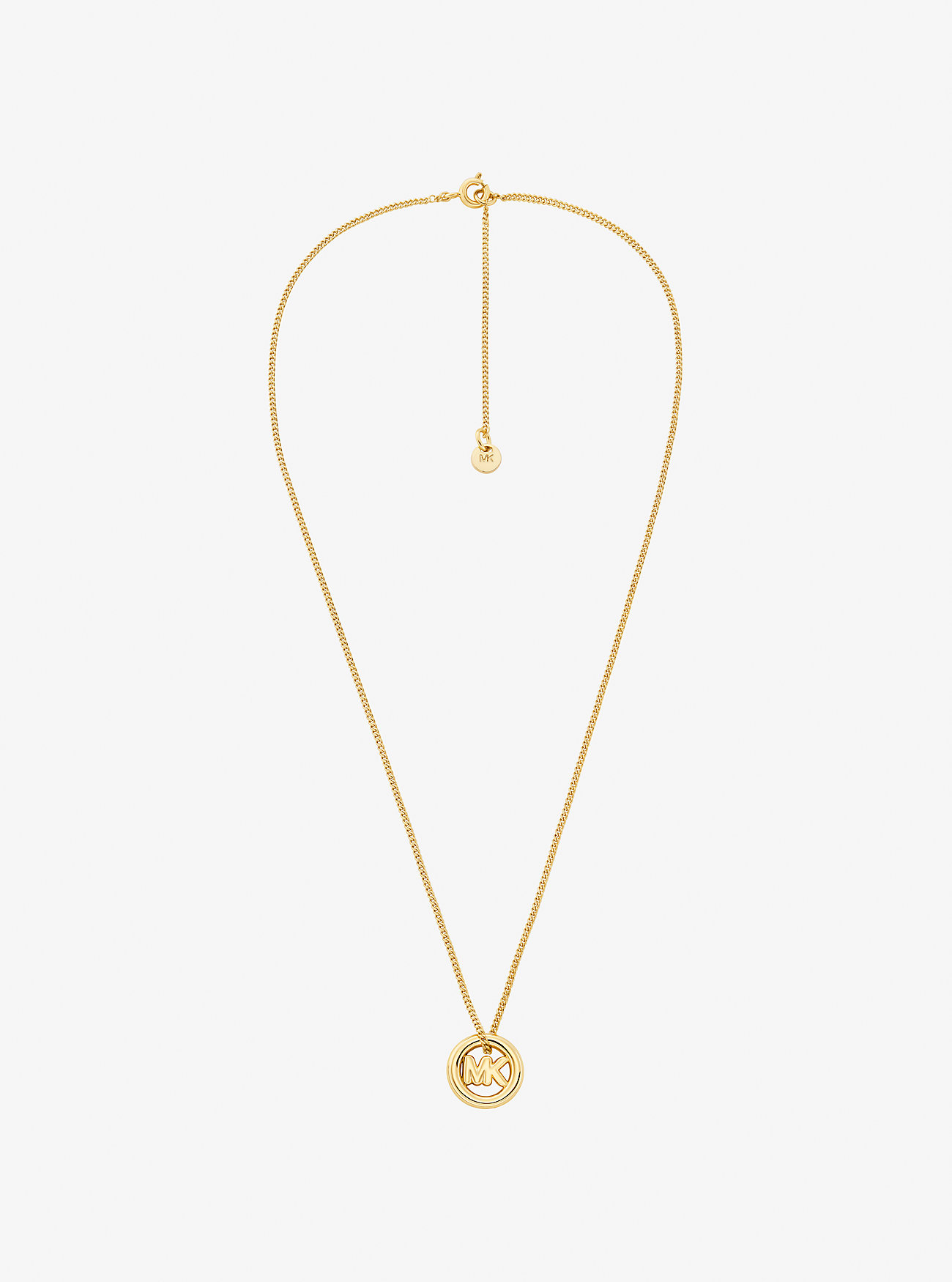 Logo Charm Halskjede - GULL