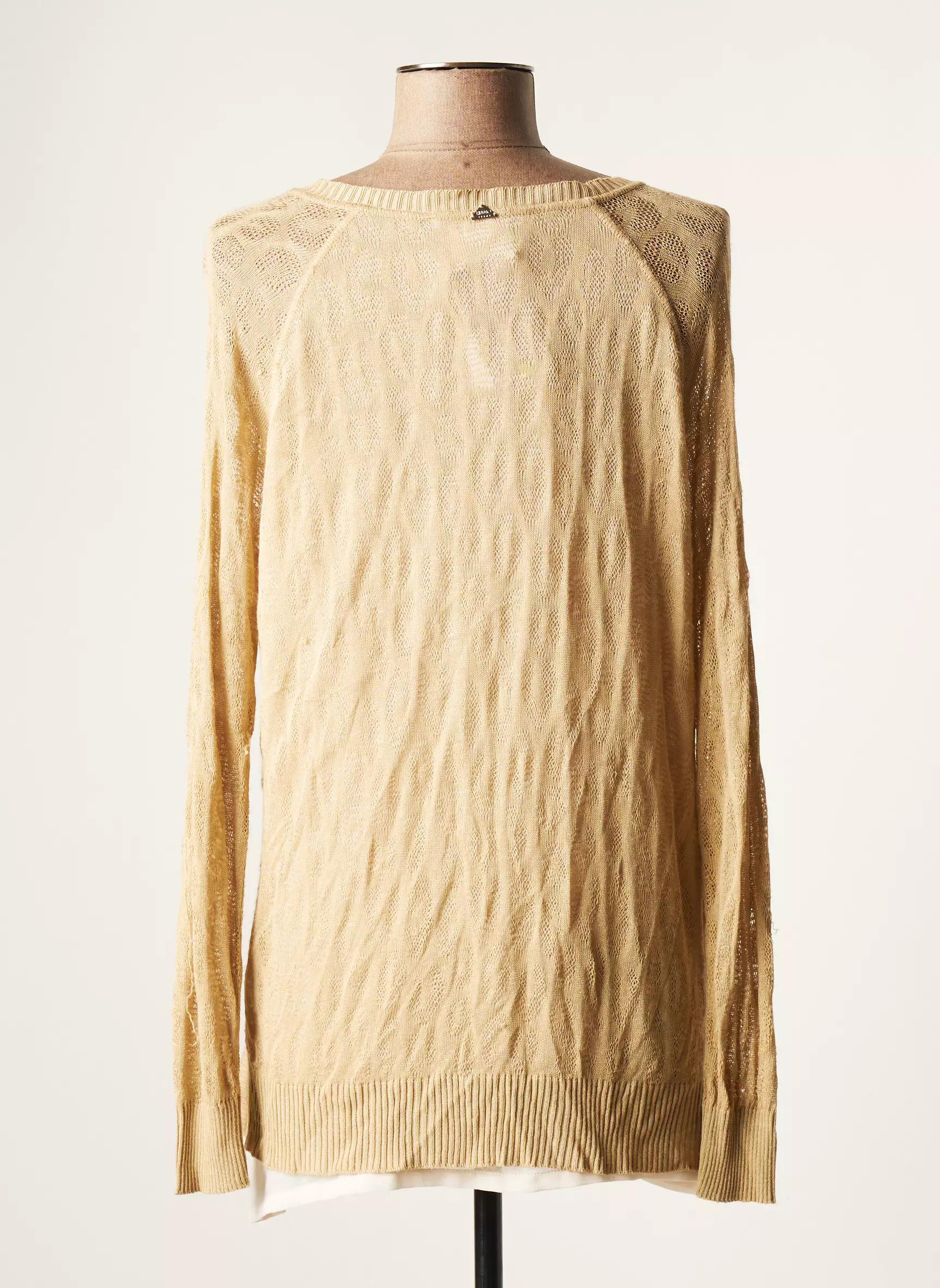 Liu Jo Pull Tuniques Femme couleur beige