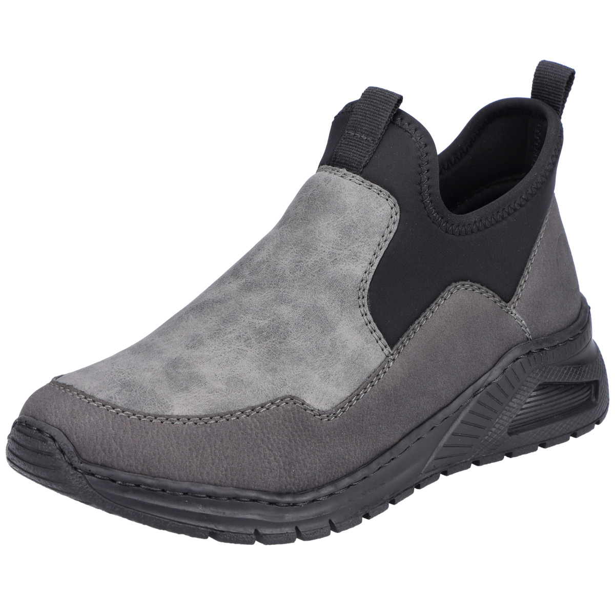 Rieker M4964 Slipper grau