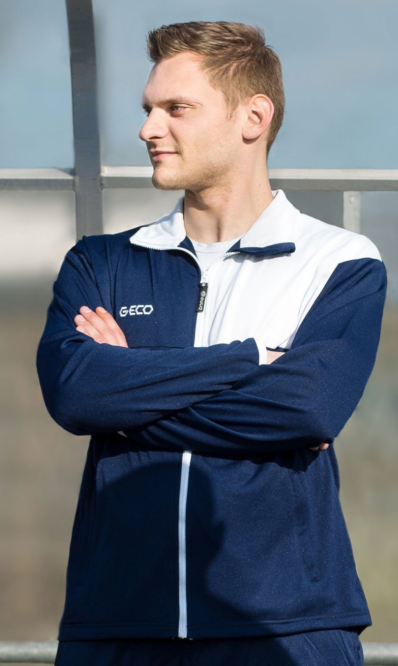 Trainingsjacke Geco Trainingsjacke Kusi Sportjacke Fußball zweifarbig
