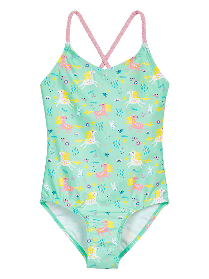Playshoes Badeanzug in Mint/ Bunt günstig kaufen