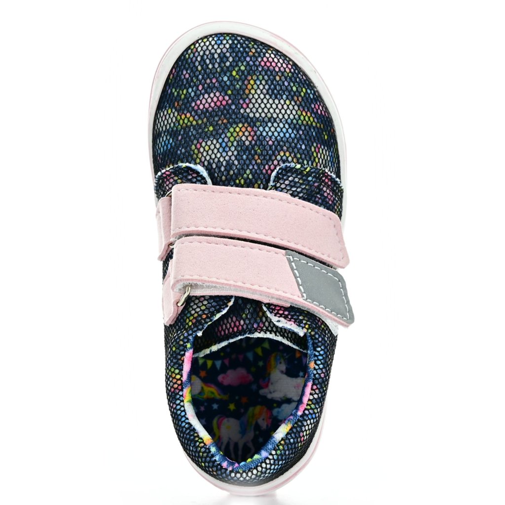 Jonap B7 Einhorn Slim blaue Barfußschuhe