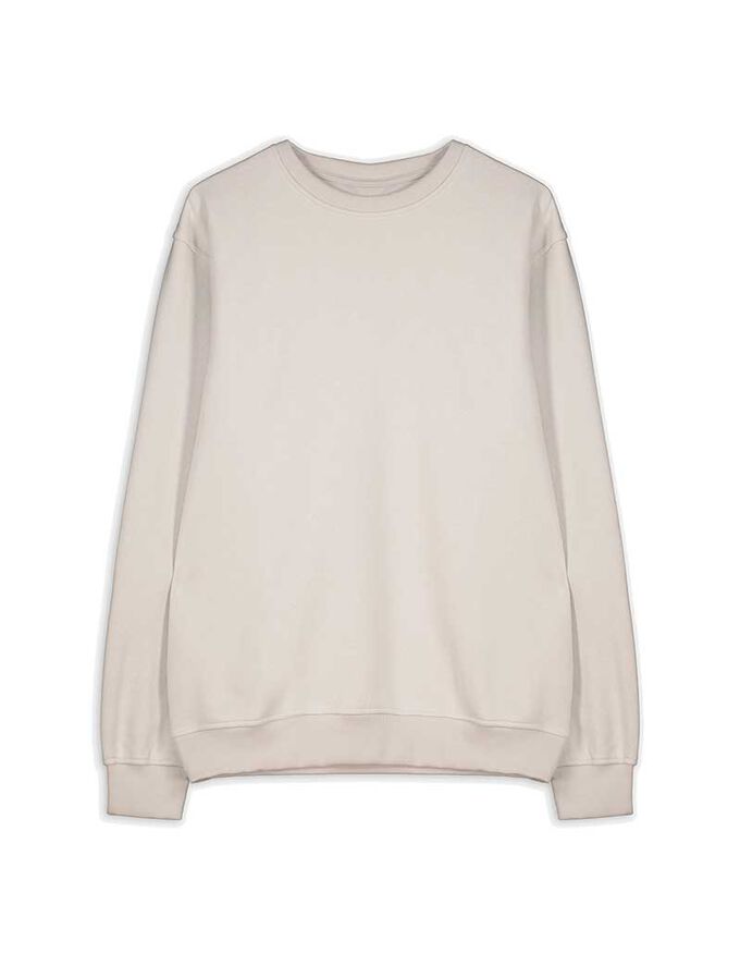 Sweatshirt - Rippbündchen