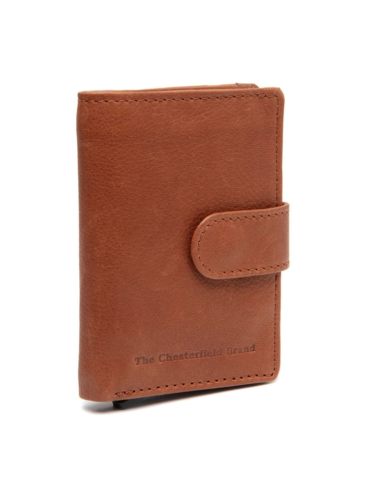 The Chesterfield Brand Kaunas Geldbörse RFID Schutz Leder 7.5 cm in cognac günstig kaufen onesize