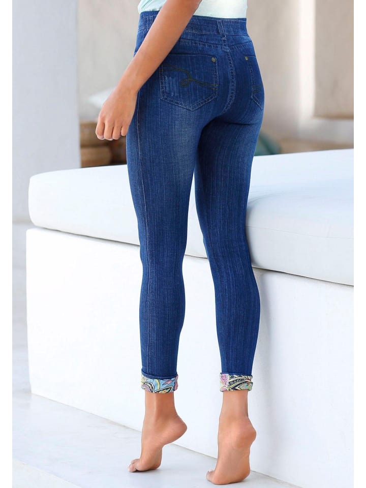 Buffalo Jeansleggings in blu denim 1670 günstig kaufen