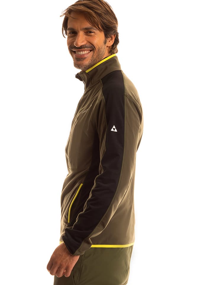 Fischer Fleecejacke in Khaki günstig kaufen