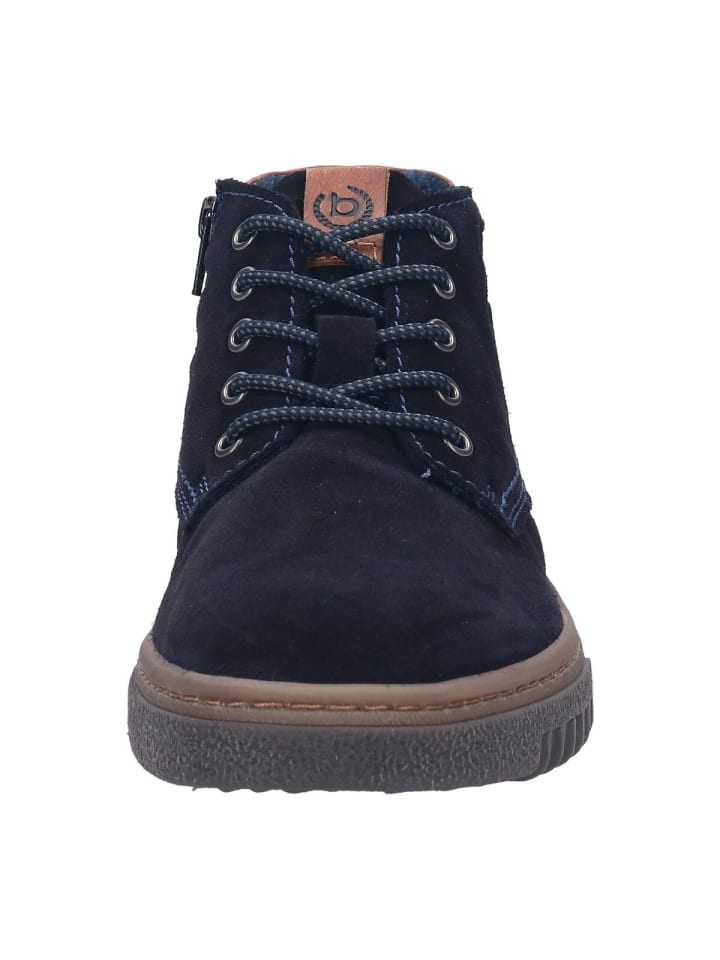 Bugatti Schnürstiefel in blau günstig kaufen