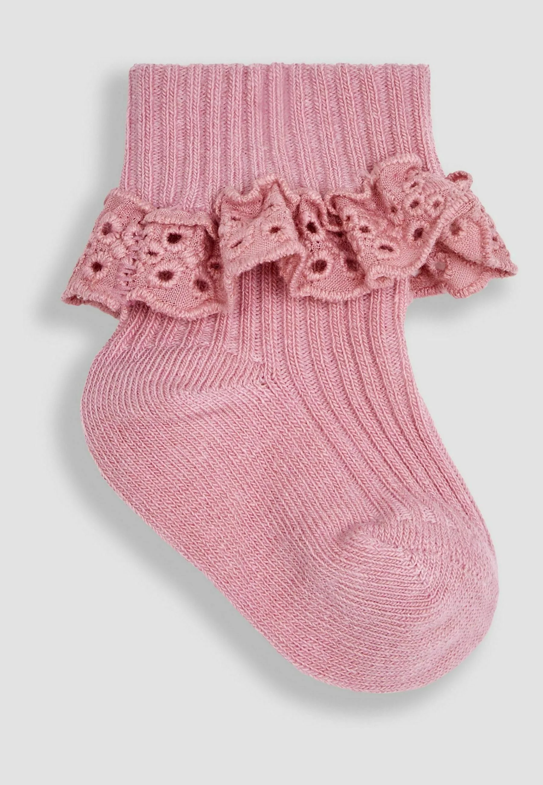 JoJo Maman Bébé 3 PACK FRILLY - Calcetines