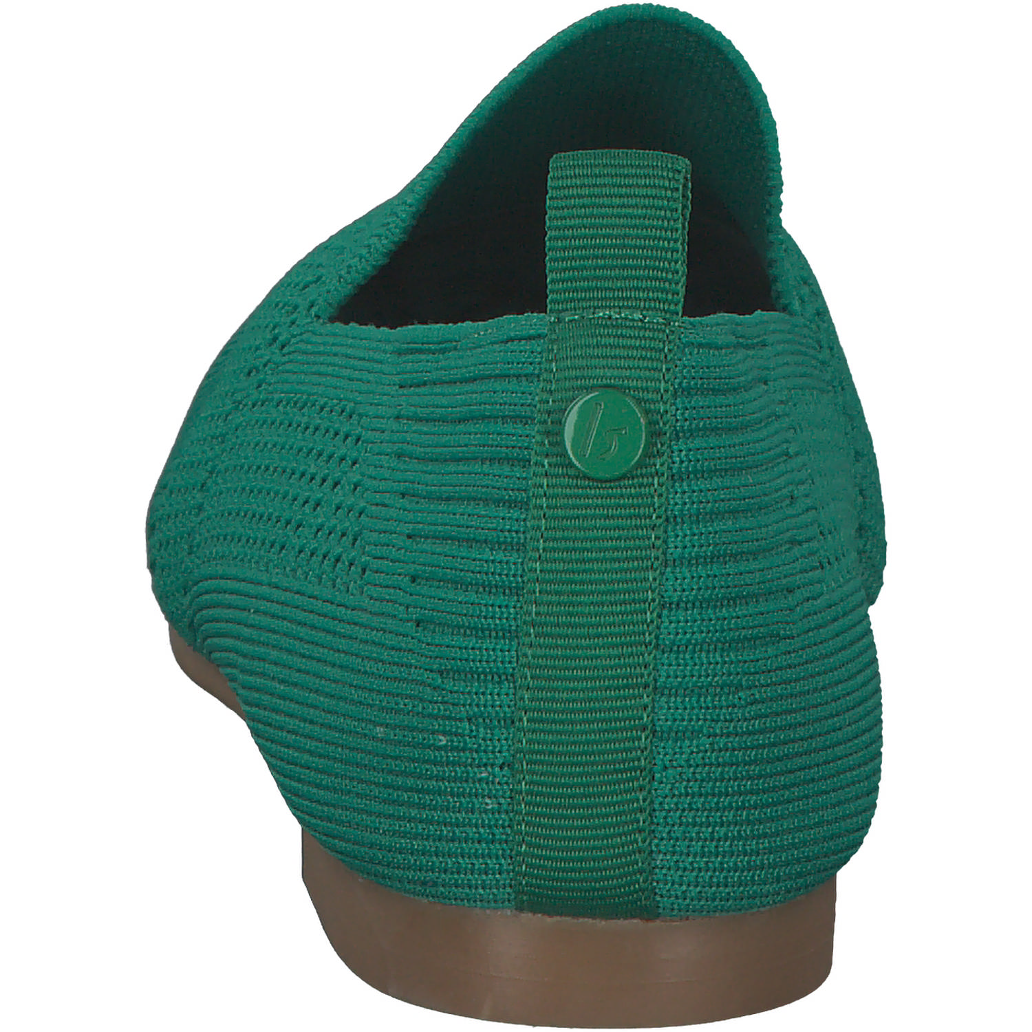 La Strada 2111884, Mokassins, Damen, green knitted