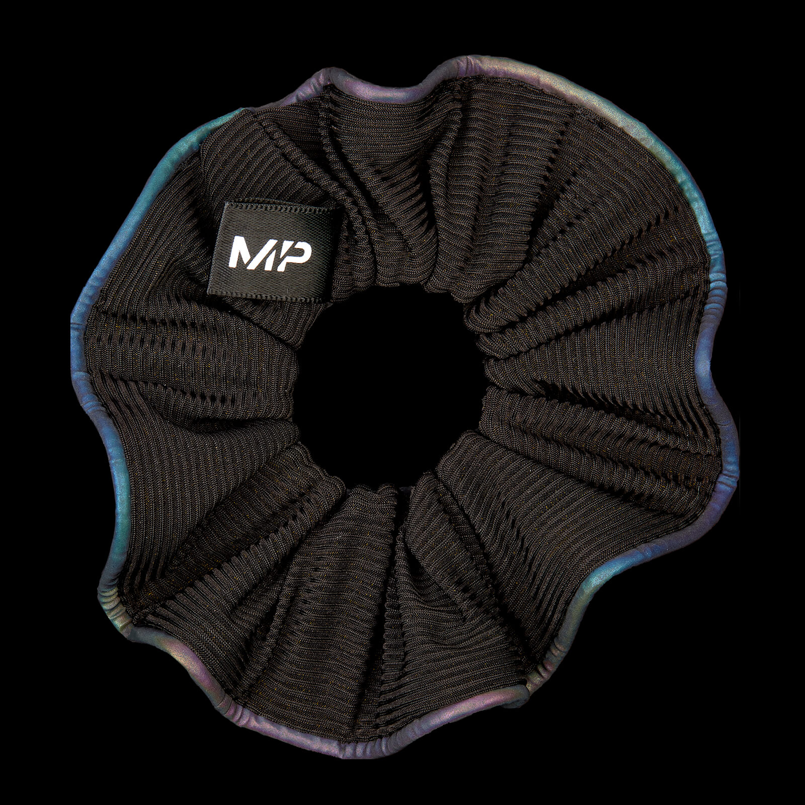 Chouchou réfléchissant Power MP X Invisibobble® – Noir/Bleu glacé – Lot de 2