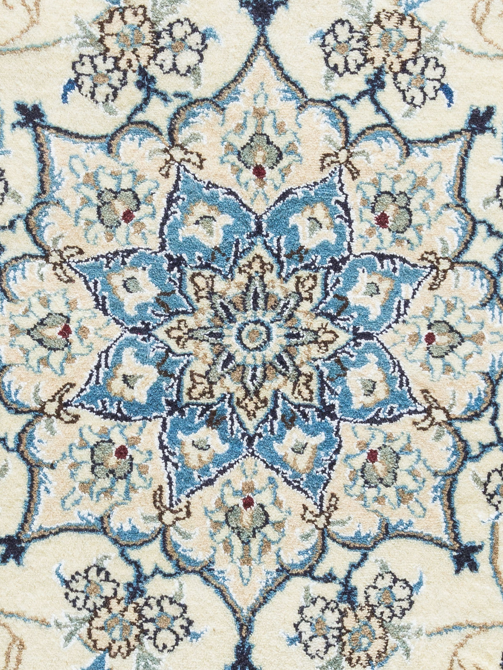 Kaschmar Nain 12 Lah ca. 150 x 200 cm, Unikat / Einzelstück