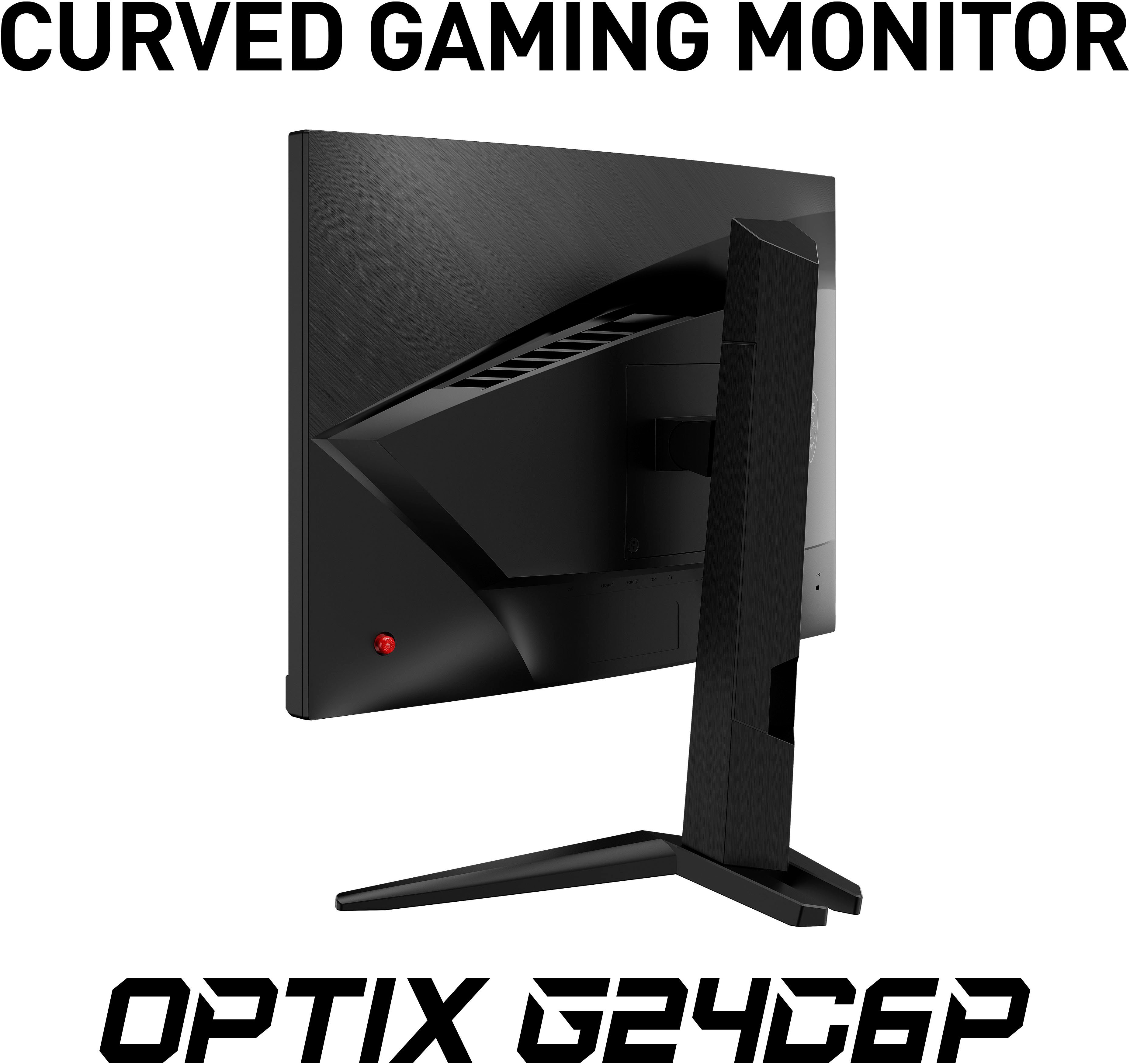 MSI Optix G24C6P Curved-Gaming-LED-Monitor (60 cm/24 
