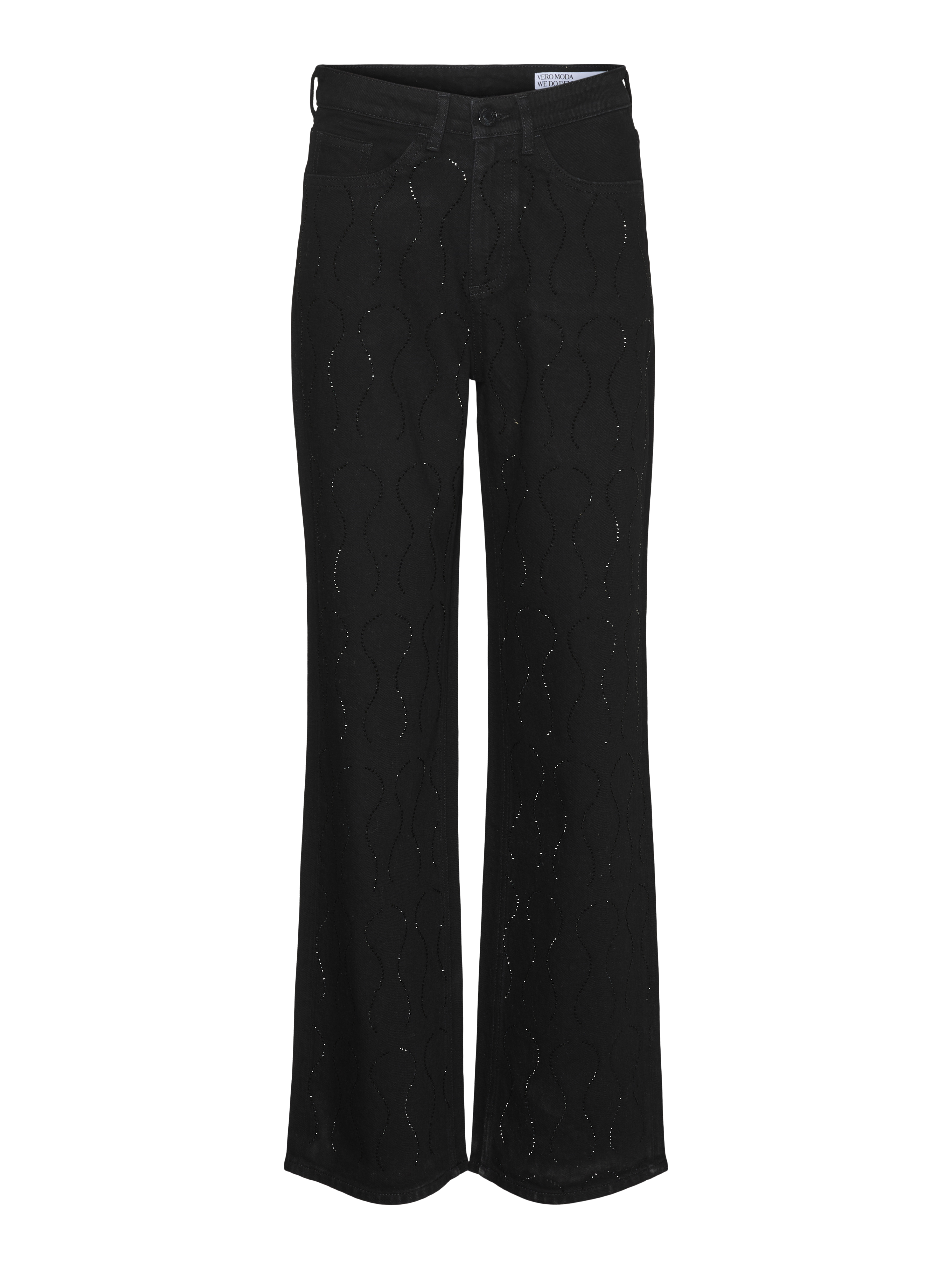 VMTESSA Hohe Taille Weiter Beinschnitt Jeans