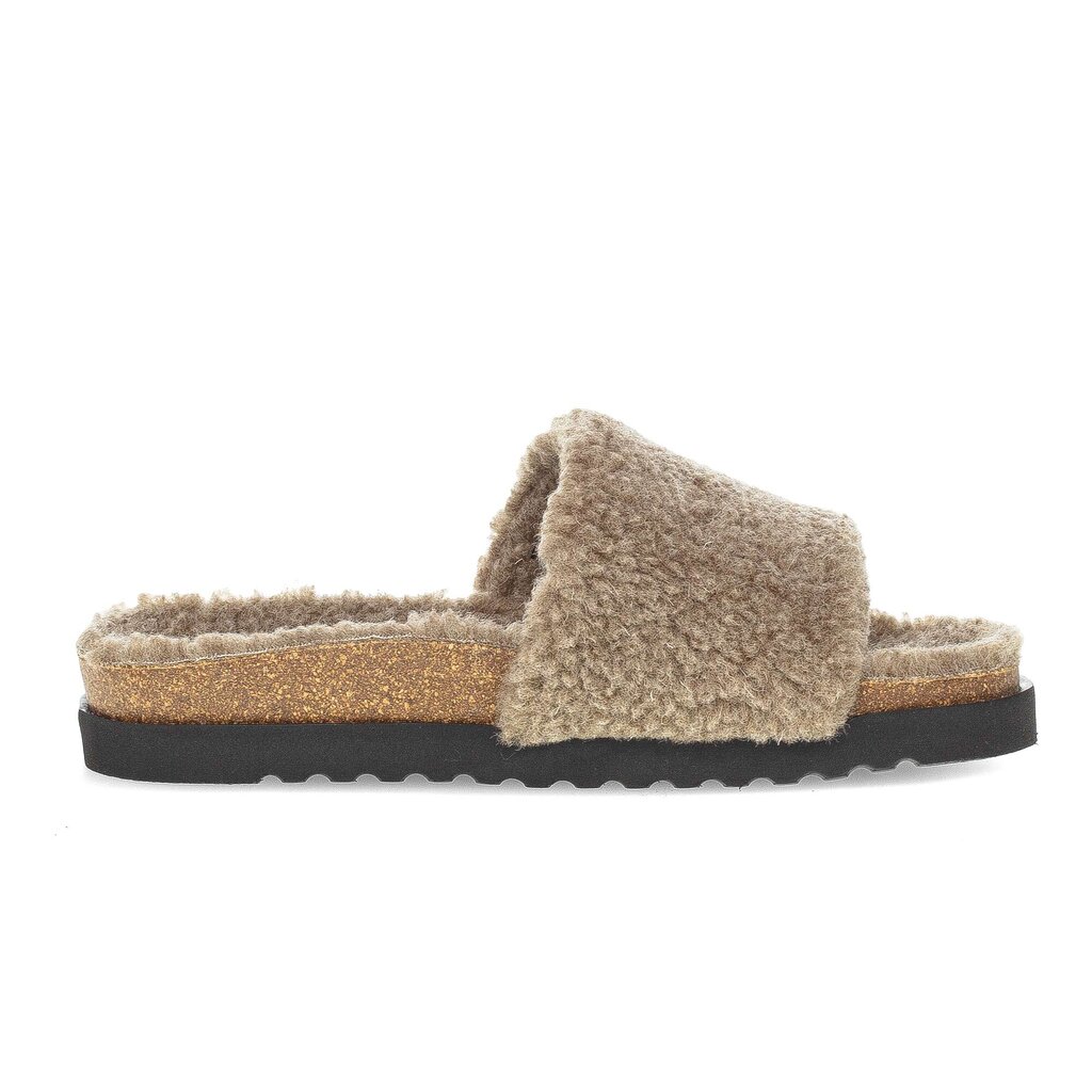 Gabor fashion Plüschhausschuh beige